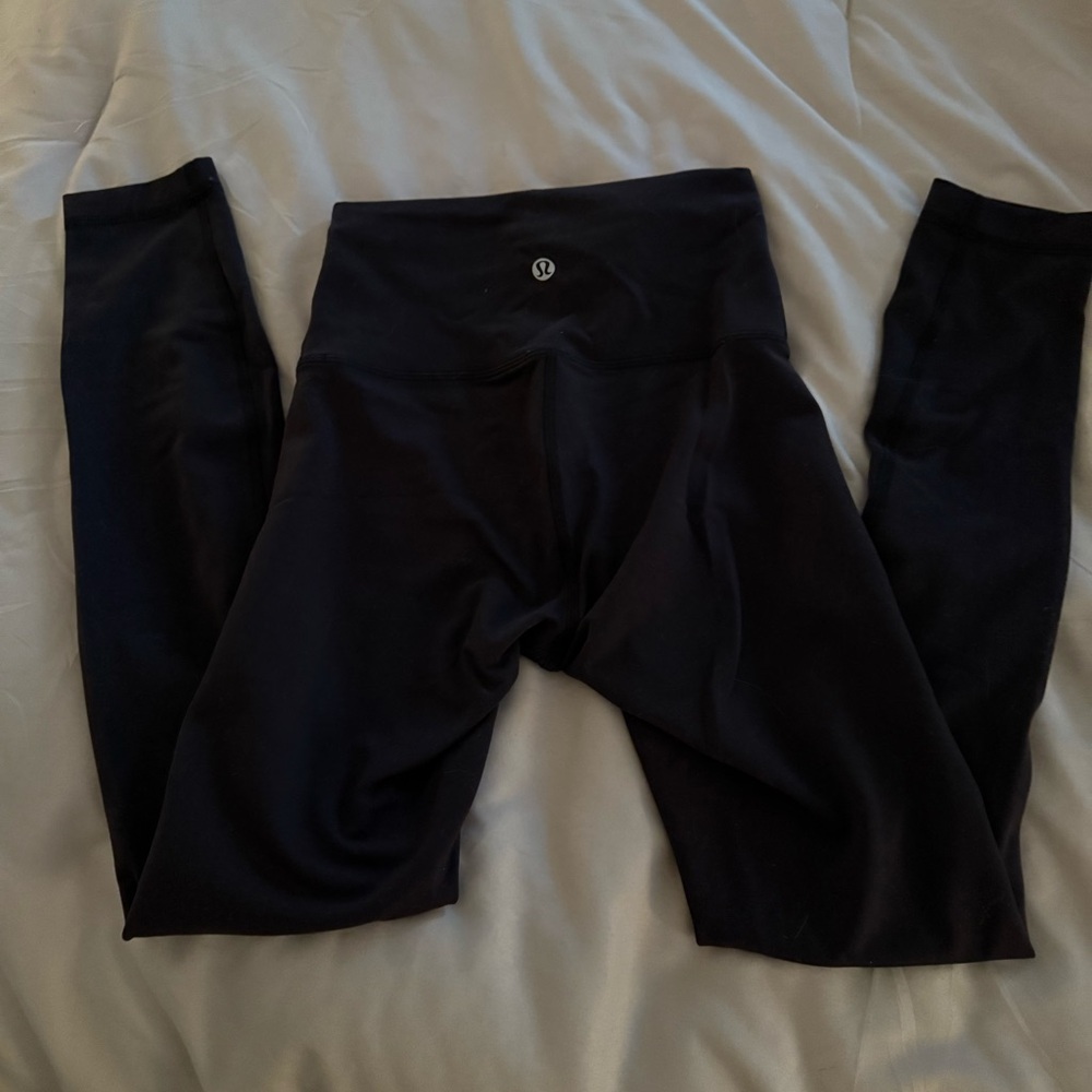 Lululemon Wunder Train High-Rise Crop 23" black Size 2